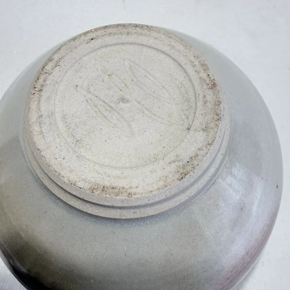 Handmade Studio Art Pottery Bowl Pot Signed 3.5 Inches Tall